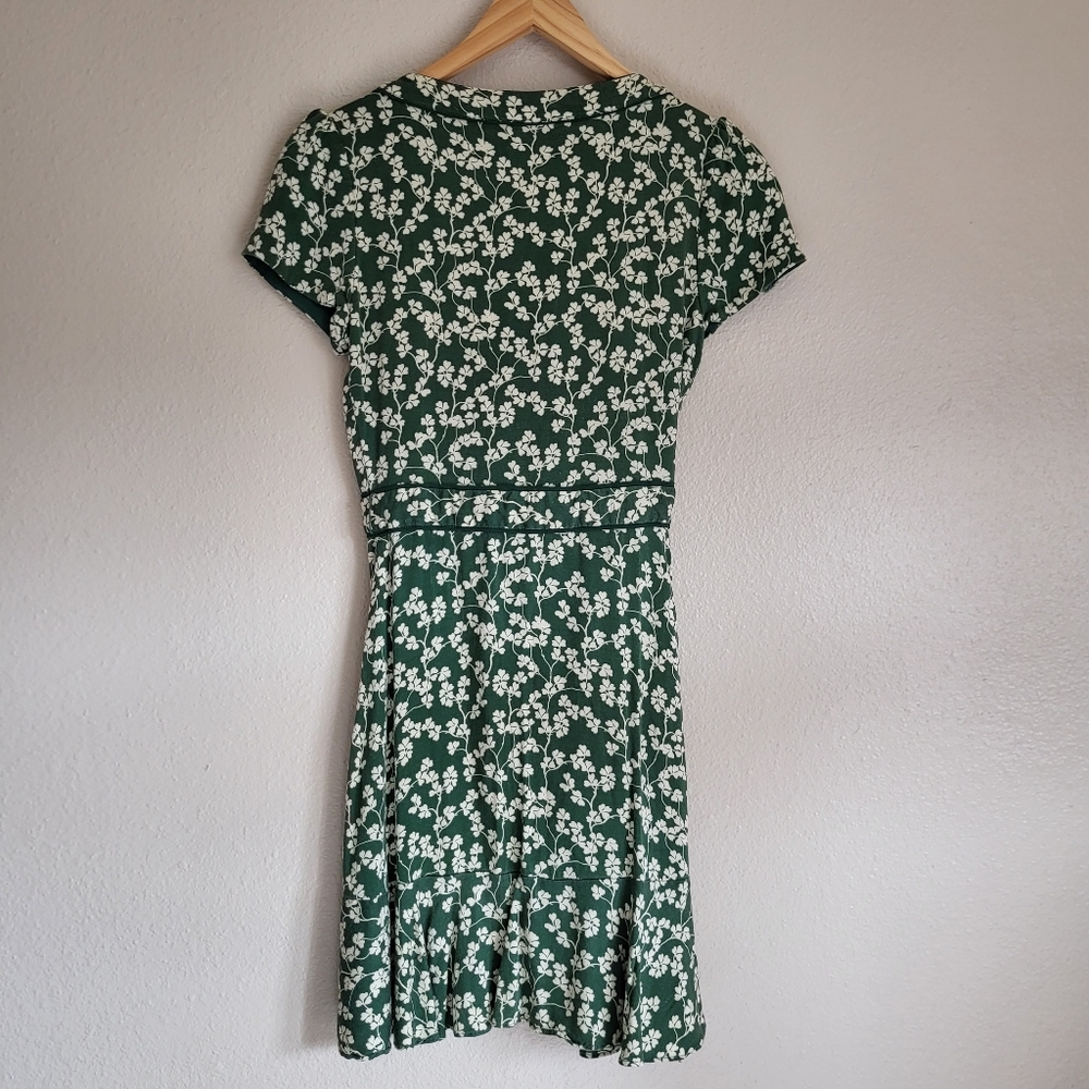 Kimchee Blue Rita Wrap Dress by Urban Outfitters - Picture 2 of 7